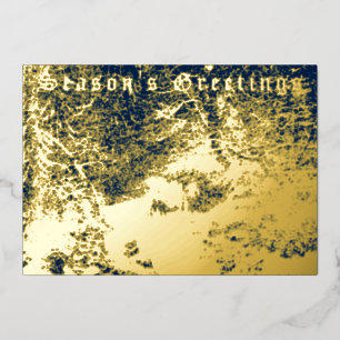 Victorian Era Winter Snow Landscape With Deer