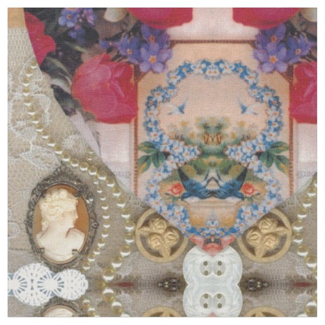Victorian Fabric (Close Up)