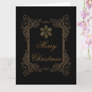 Victorian Fantasy Christmas Card