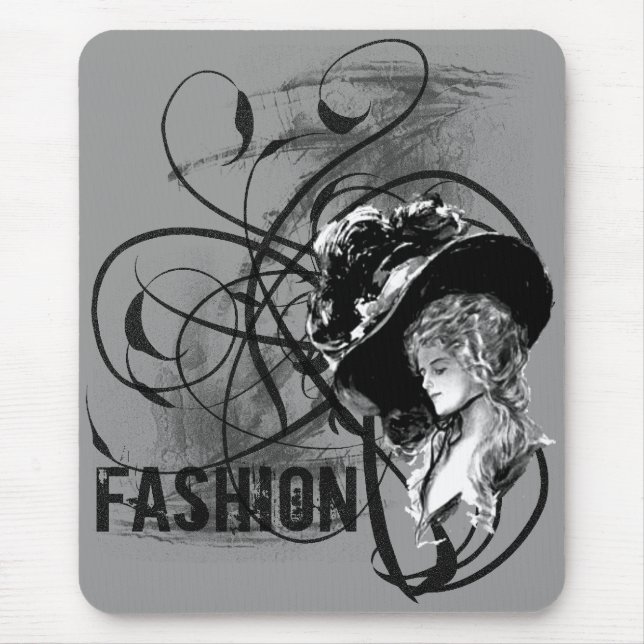 Victorian Fashion Mouse Pad (Front)