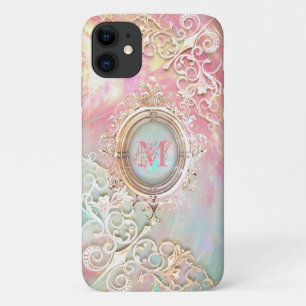 Victorian filigree opalescent gemstone Case-Mate iPhone case