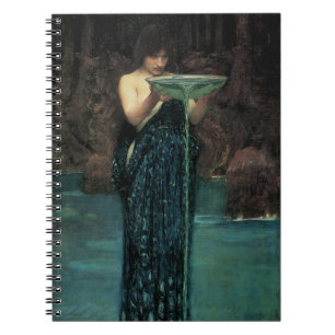 Victorian Fine Art, Circe Invidiosa by Waterhouse Notebook