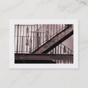 Victorian Fire Escape Business Card