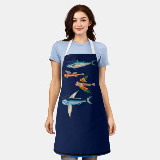 Victorian Fish Apron