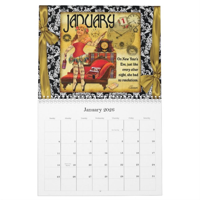 Victorian Floozies 2010 Calendar (Jan 2026)