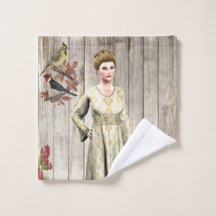 Victorian Floral Bathroom Towel Sets