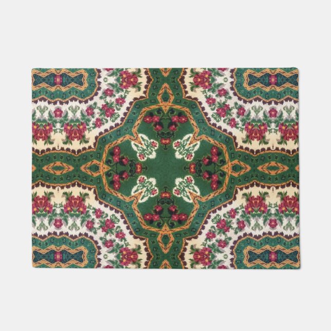 Victorian Floral Doormat (Front)