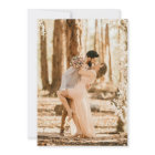 Victorian Floral Dusty Blue Photo French Wedding