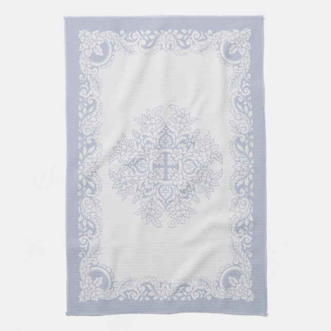Victorian Floral Kitchen Towel (Vertical)