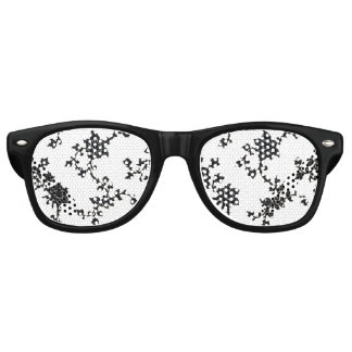 Victorian Floral Lace Printed-Lens Gothic Sunglass Retro Sunglasses