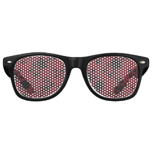 Victorian Floral Lace Printed-Lens Gothic Sunglass Retro Sunglasses