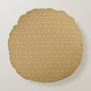 Victorian Floral Wallpaper In Buttercup Cushions