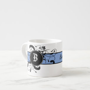 Victorian Flourish Monogrammed Espresso Cup