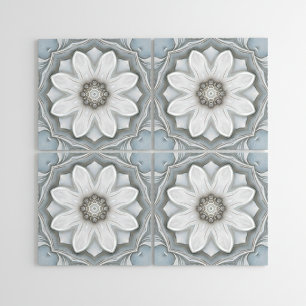 Victorian Flower  Tile