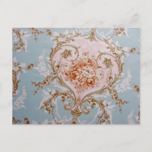 Victorian Flowers - Postcard / RSVP / Antoinette