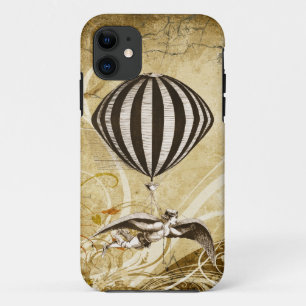 Victorian Flying Man iPhone 11 Case