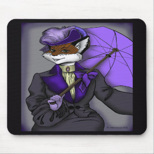 Victorian Fox Mousepad