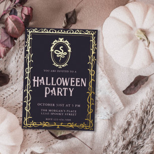 Victorian Frame Snake Halloween Party