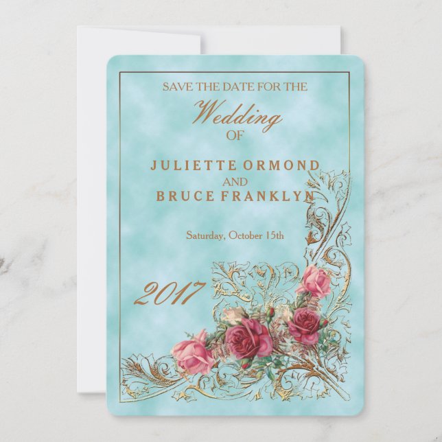 Victorian Frame - Wedding Invitation Suite (Front)