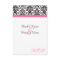 Victorian Fuschia Wedding Matching Small RSVP