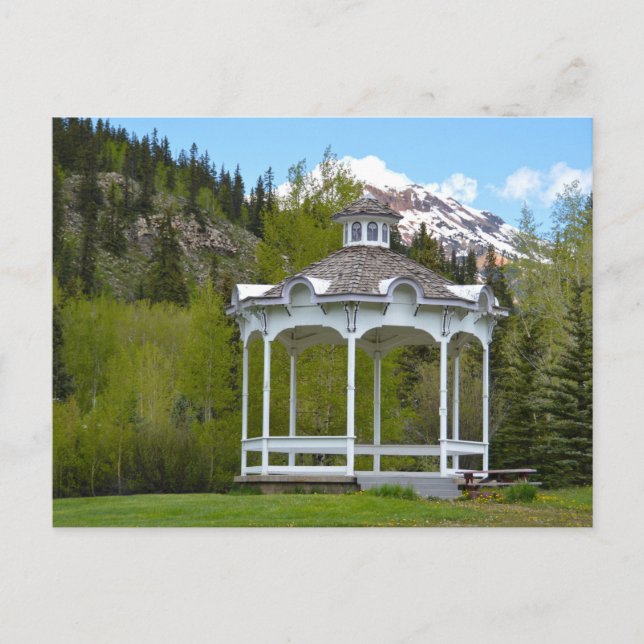 Victorian Gazebo, Silverton, Colorado Postcard (Front)