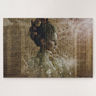Victorian Ghost Lady-in-Waiting Jigsaw Puzzle
