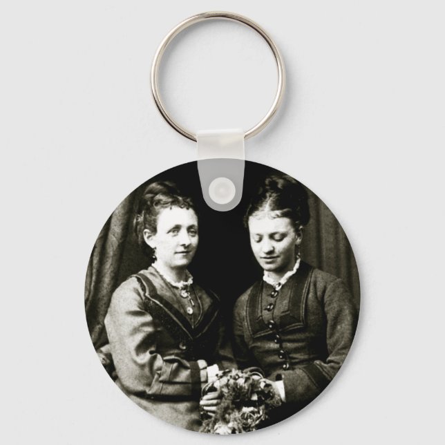 Victorian Girlfriends Key Ring (Front)