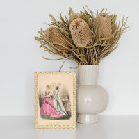 Victorian Girls French Paris Fashion Vintage Ad