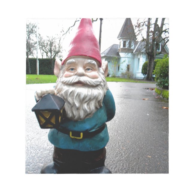 Victorian Gnome Notepad (Front)