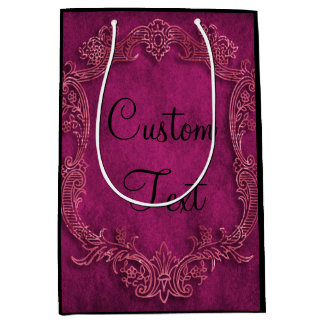 Victorian Goth Custom Personalised Gift Bag