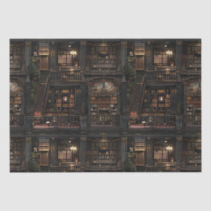 Victorian Gothic Dollshouse Dark Academia Tissue Paper