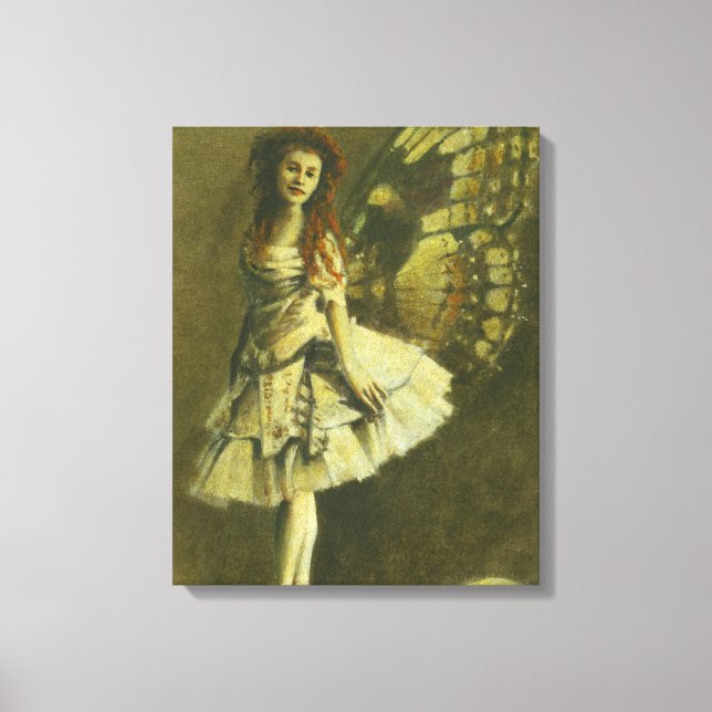 Victorian Gothic Fairy Wrapped Canvas (Front)