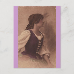 victorian gypsy postcard
