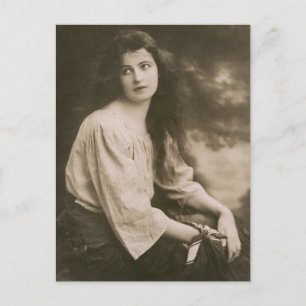 Victorian Gypsy Postcard