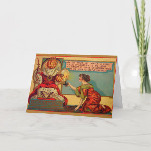 Victorian Halloween Greeting Card