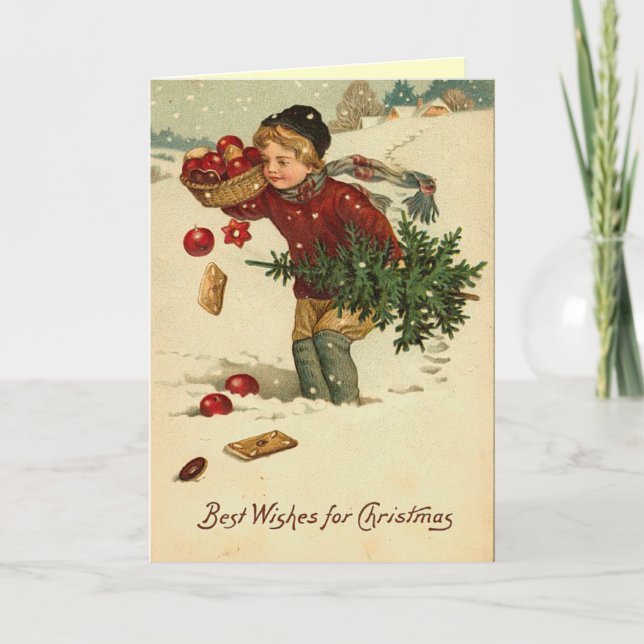Victorian Holiday Card (Front)