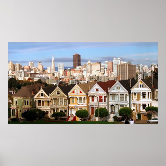 VICTORIAN HOMES of SAN FRANCISCO Poster (Front)