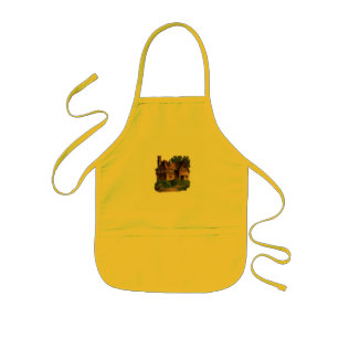 Victorian House Kids Apron