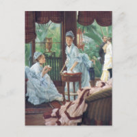 Victorian House Party Tea Fashion Tissot