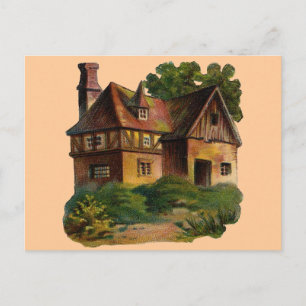 Victorian House Postcard