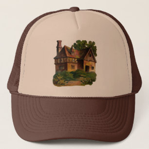 Victorian House Trucker Hat
