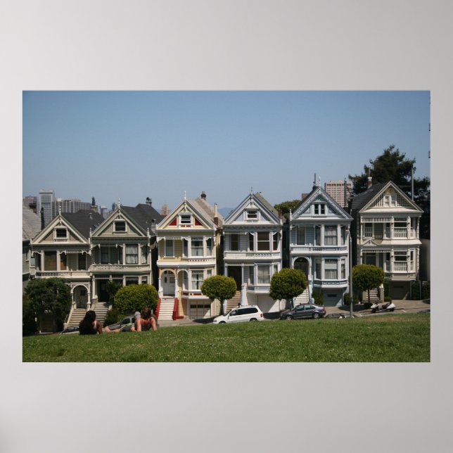 Victorian Houses Poster (Front)