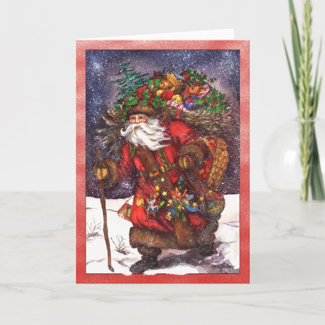 VICTORIAN JOURNEY HOLIDAY CARD (Front)