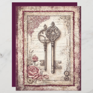 Victorian & Lace Scrapbook Paper 