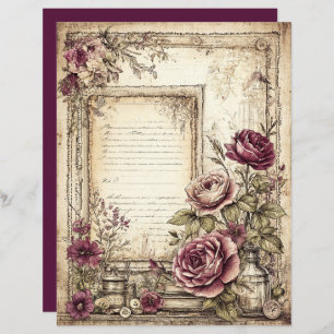 Victorian & Lace Scrapbook Paper 