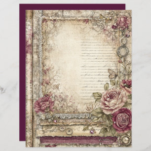 Victorian & Lace Scrapbook Paper