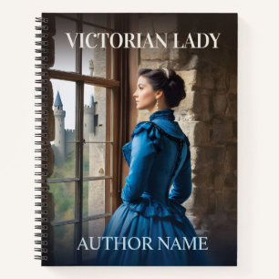 Victorian Lady Book Cover Inspiration Notebook