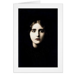 victorian lady haunting, stare, stark