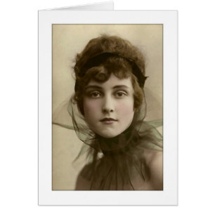 victorian lady net high collar