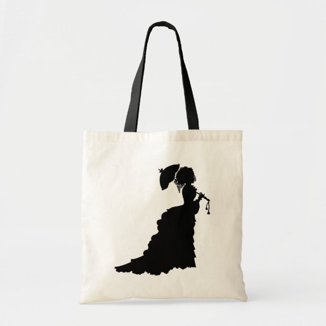 Victorian Lady Tote Bag (Front)